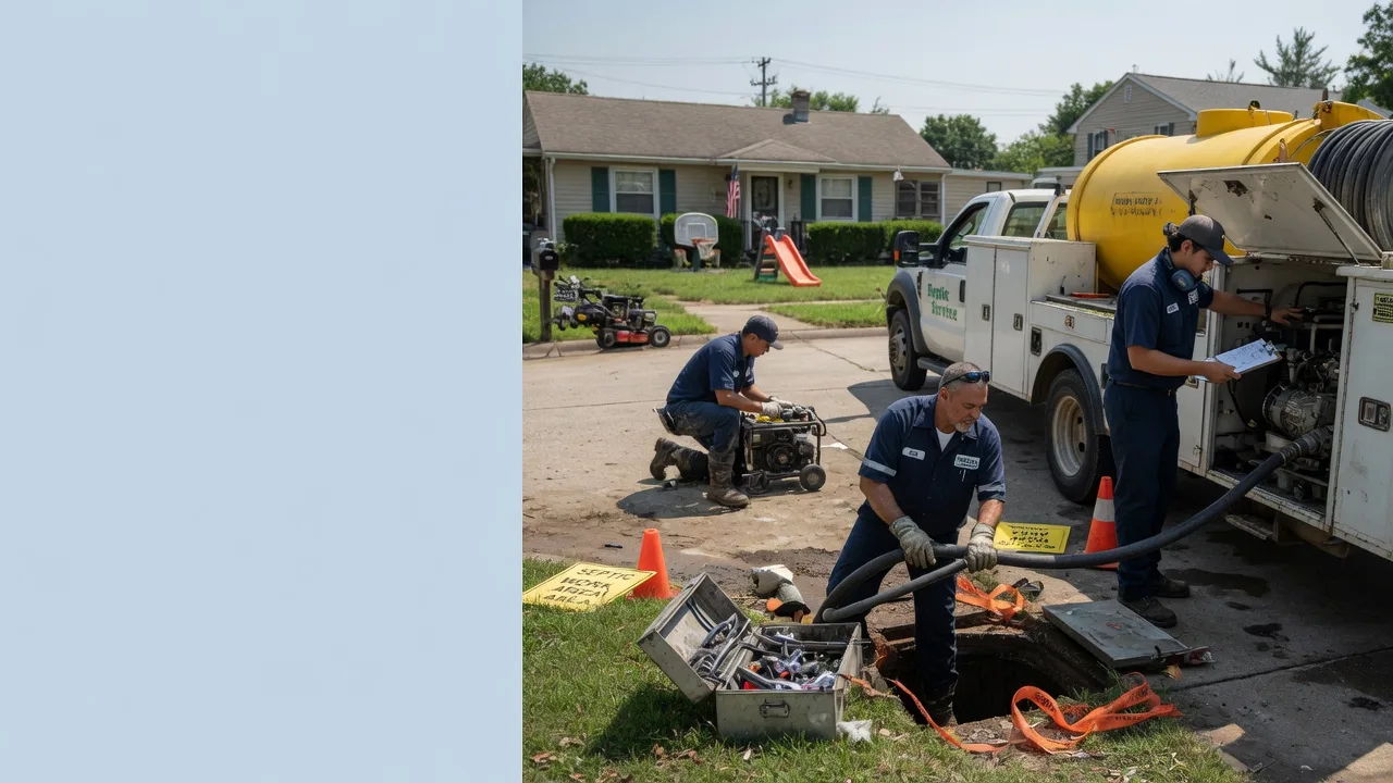 Septic Tank Pumping in Portage, MI near me